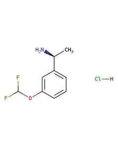 Astatech (S)-1-(3-(DIFLUOROMETHOXY)PHENYL)ETHAN-1-AMINE HCL; 0.25G; Purity 95%; MDL-MFCD24429972